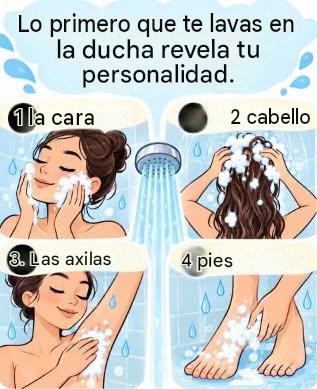 ¿Por qué parte del cuerpo empiezas a lavarte en la ducha? ¡Descubre lo que podría revelar sobre tu personalidad!