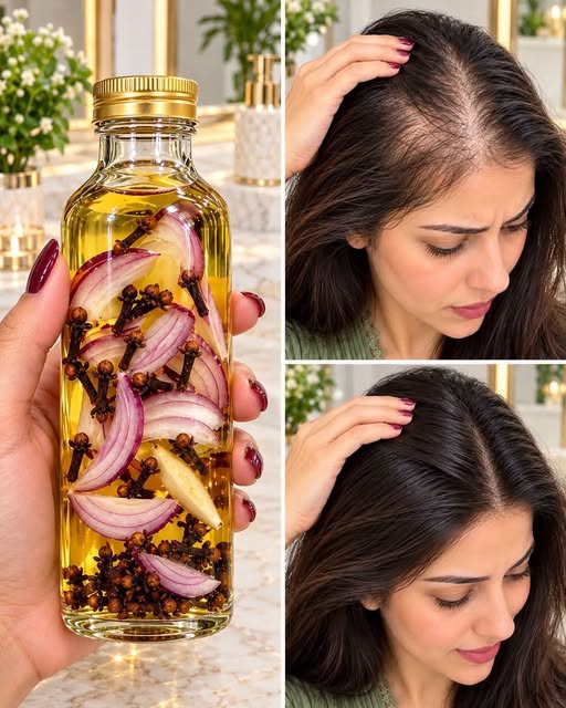 Tónico de Cebolla Morada y Clavos de Olor para el Cabello: Receta Casera y Cómo Utilizarlo